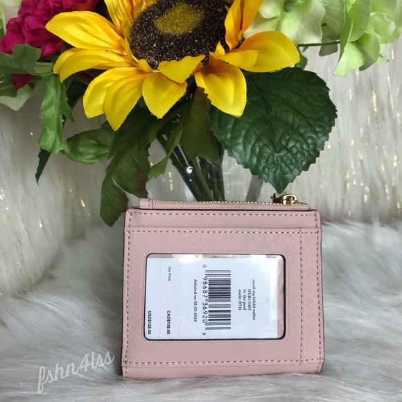 🔥SALE🔥Kate Spade SM Zip Bifold Flamingo Wallet - Picture 5 of 8